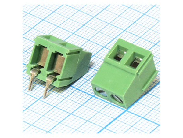 DG128R-5.0-02P-14-00A(H) клеммник 2к шаг 5мм на плату