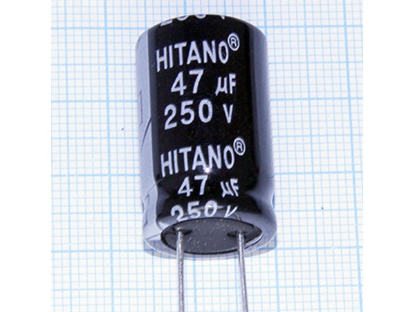 Конд.47/250V 1626 +105°C EHR
