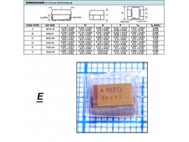 Конд.100/20V тант. E