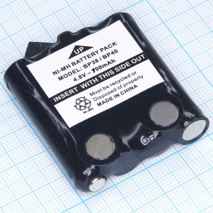 Аккумулятор 4,8V/800 BATT4R / IXNN4002B BP38/BP40