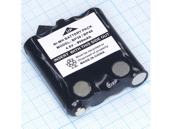 Аккумулятор 4,8V/700 BATT4R / IXNN4002B BP38/BP40