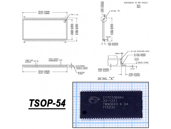 CY7C1069AV33-12ZXI