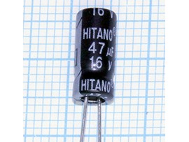 Конд.47/16V 0511 +105°C EHR