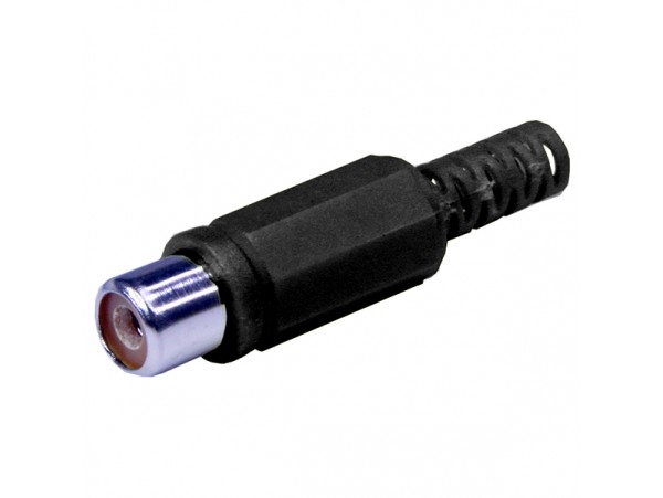 RCA Гнездо на кабель черное