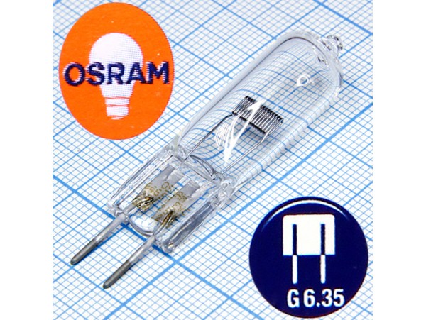 Лампа 24V 250W G6,35 HLX64657 Osram