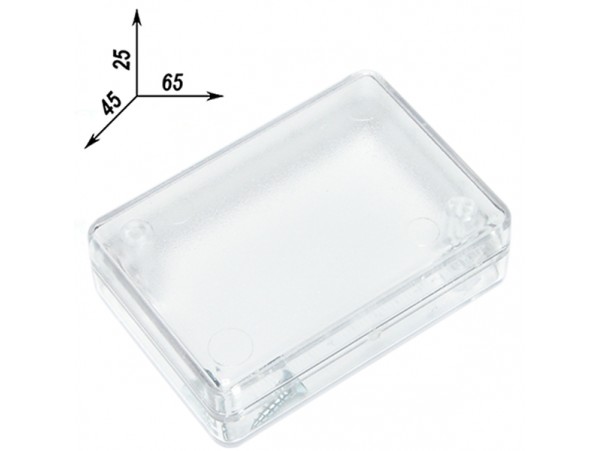 BOX-KA08 65х45х22 прозрачный Корпус