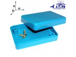 BOX-KA08 65х45х22 бирюзовый Корпус МастерКит