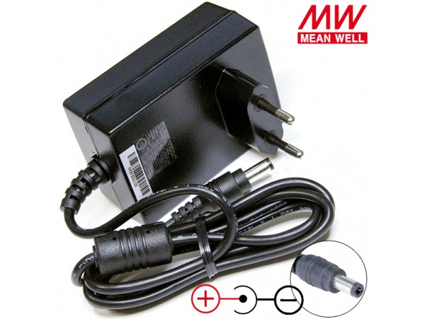 БП 9V2A 2,1х5,5мм(+) GST18E09-P1J Блок питания MW