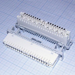 Плинт TMKD-10 (10 пар размыкаемый)