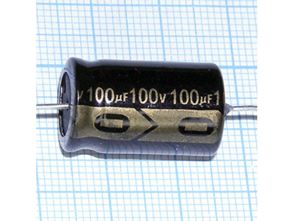 Конд.100/100V(аксиал)