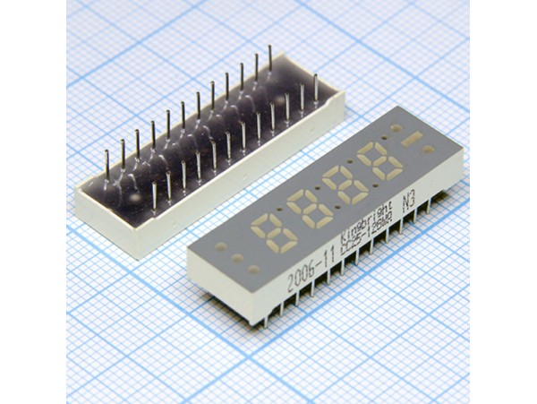 CC25-12GWA Инд. LED G 4DIG