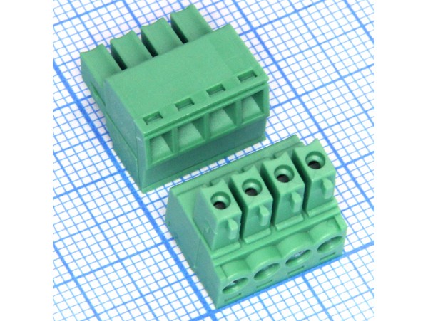 EC350V-04 клеммник 4к шаг 3,5мм
