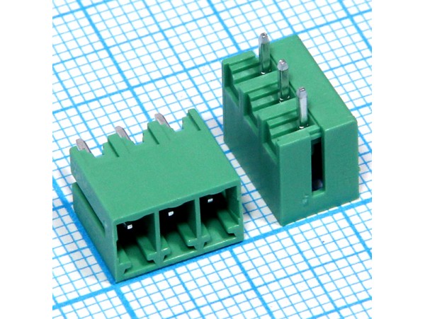 ECH350V-03 клеммник 3к шаг 3,5мм