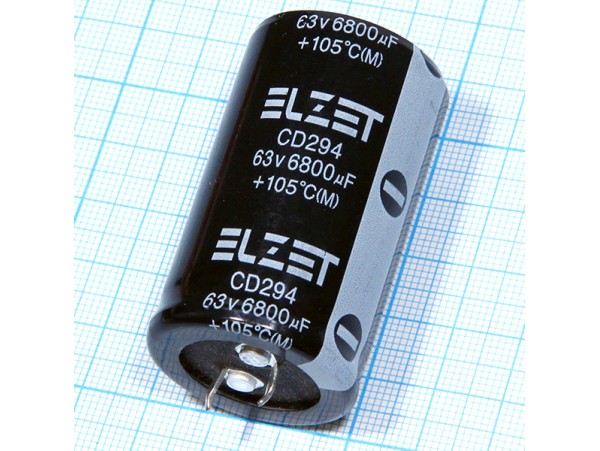 Конд.6800/63V 3050+105°С