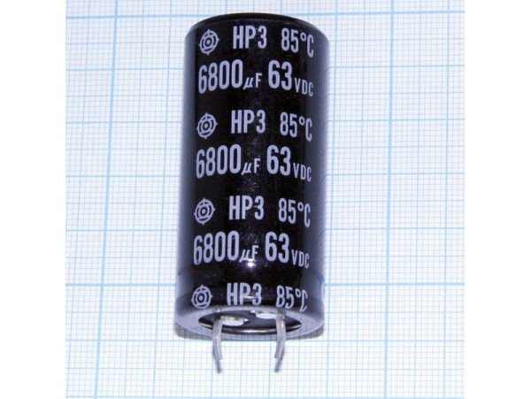 Конд.6800/63V 2550+85°С HP3 HIT-AIC