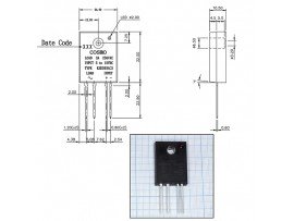 KSD203AC3 реле твердотельное 3A/250VAC (5-12VDC)