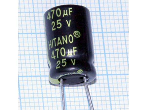 Конд.470/25V 1016 +105°С EXR