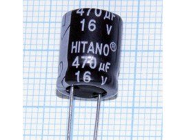 Конд.470/16V 1013 +105°С EHR Hitano