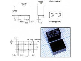 Реле 12VDC 1C 5A/250VAC G5SB1412VDC