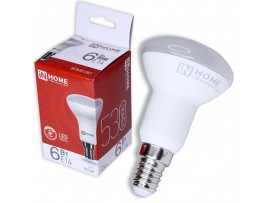 Лампа 220V 6W E14 4000К LED iNHOME