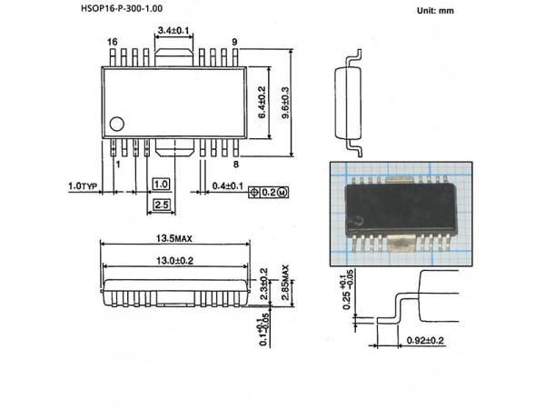 TA7291F  HSOP16