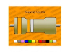 Резистор-9-0,33 Ом