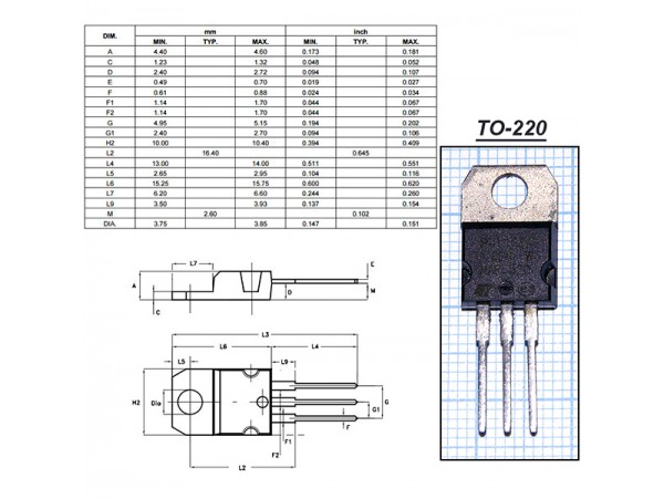 TYN412 Тиристор