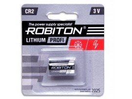 CR2 Батарея 3V Lithium (d=15;L=27) Robiton