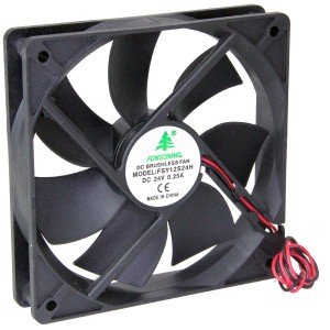Вентилятор 24V/0,17А 120х120х25 RQD 12025MS