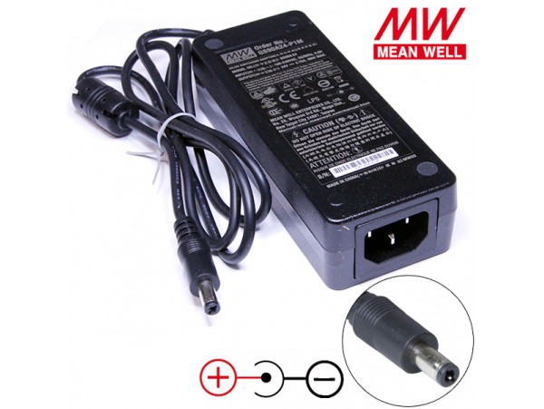 БП 24V3,75A 2,5х5,5мм(+) GST90A24-P1M Блок питания
