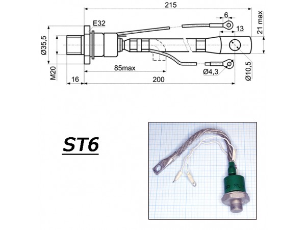 Тирист.сил. ТС160-11