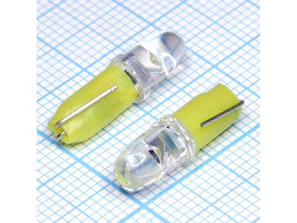 T5 1yellow 5mm 15° LED лампа