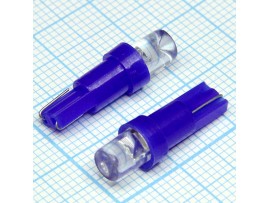 T5 1blue 5mm 100° LED лампа