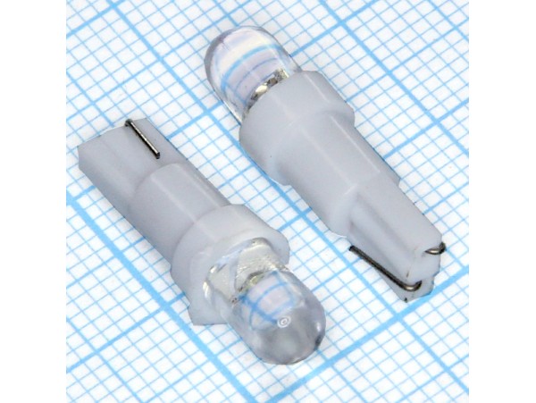 T5 1white 5mm LED лампа