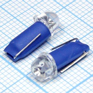 T5 1blue 5mm 120° LED лампа