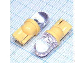 T10 1yellow 10mm 15° LED лампа