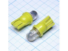 T10 1yellow 8mm 60° LED лампа