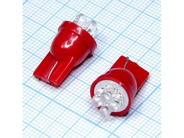T11 4red 3mm LED лампа
