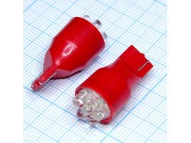 T13 6red 3mm LEDлампа