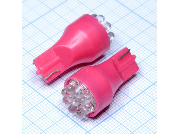 T15 9red 3mm LED лампа