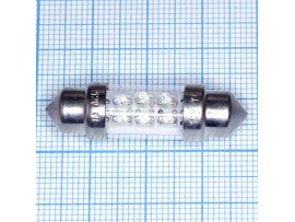 6 LED 3mm (Y) лампа