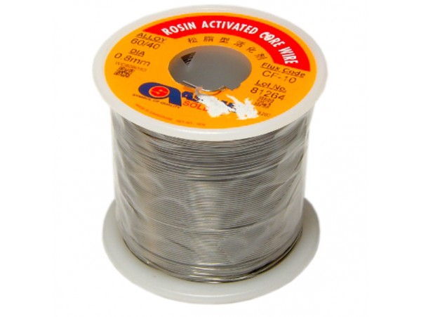 Припой d=0,8 1000gr (60/40)CF10 с канифолью