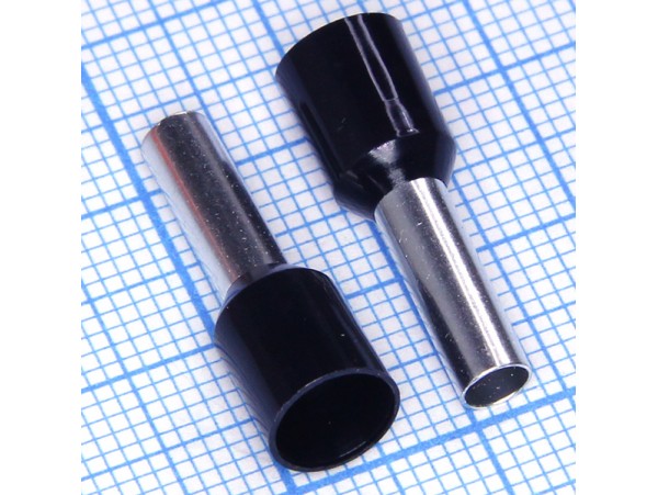 TIC-6-12 наконечник втулочный 12мм 6мм2 TIC-6-12 наконечник втулочный 12мм 6мм2