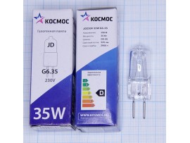 Лампа 220V 35W G6.35 JD Космос