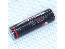 Аккумулятор 3,7V/800mAh 14500 (d=14;L=50) Soshine