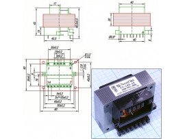 Транс.ТП135-15 (24V,0,83А)
