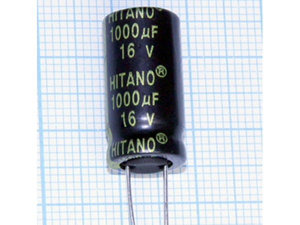 Конд.1000/16V 1021+105°C EXR Hitano