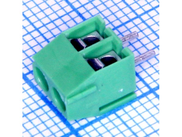 ED350V-02  клеммник 2к шаг3,5мм
