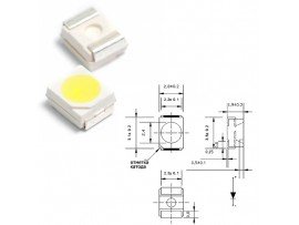 LED GNL-1210UWC бел. smd