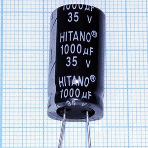 Конд.1000/35V 1326 +105°C  EHR Hitano